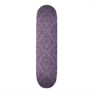 Luxury Purple Wallpaper Skateboard Deck