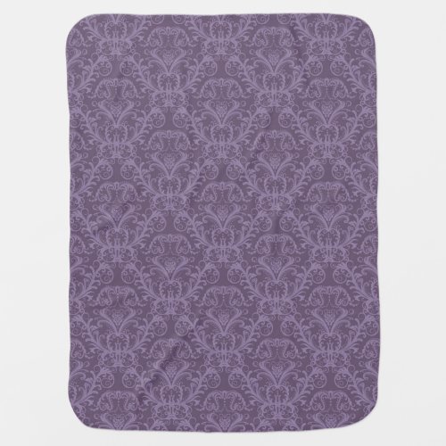 Luxury Purple Wallpaper Stroller Blanket