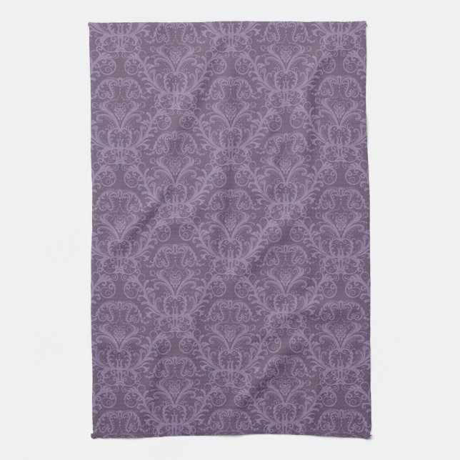 Luxury Purple Wallpaper Towel (Vertical)
