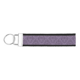Luxury Purple Wallpaper Wrist Keychain