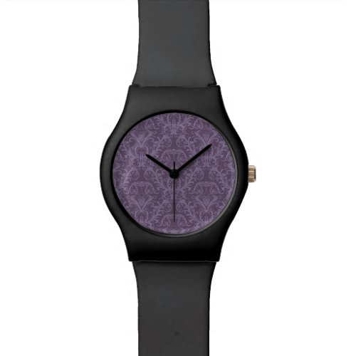 Luxury Purple Wallpaper Wristwatch