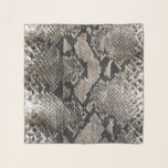 Luxury Python Snake Skin - Rich Elegant Fashion Scarf<br><div class="desc">Bring out your inner beast with this amazing pattern provided to us by the animal kingdom. This is python skin and it has amazing detail because I took this hi-res photo off of my very own python skin. I bought this skin specifically to photograph as I felt the images provided...</div>