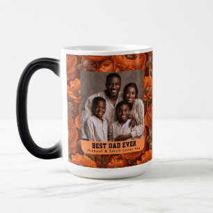 Luxury Ranunculus Bouquet Step Dad Birthday Custom Color Morph Mug