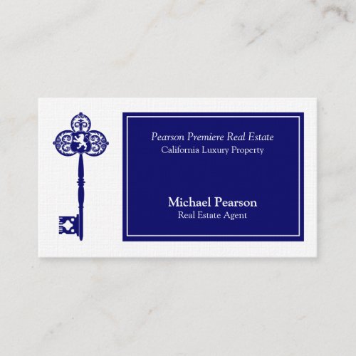 Luxury Real Estate Agent Business Card Template
