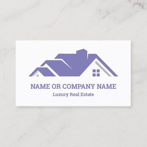 Luxury Real Estate Agent Realtor Business Card