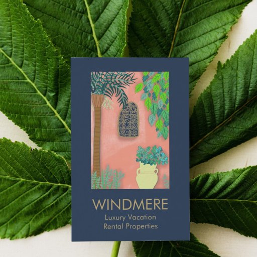 Customizable Luxury Real Estate Agent Realtor Property Manager  Business Card