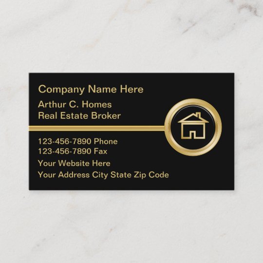 Luxury Real Estate Business Cards