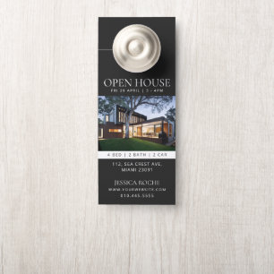 Luxury Real Estate Door Hanger Open House