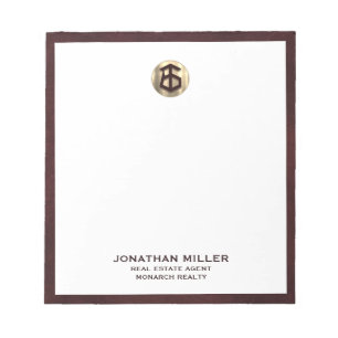 Luxury Real Estate Notepad