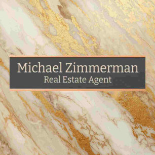 Luxury Realtor Real Estate Agent Office Door Sign