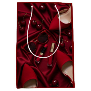 Luxury Red Fashion Gift Bag