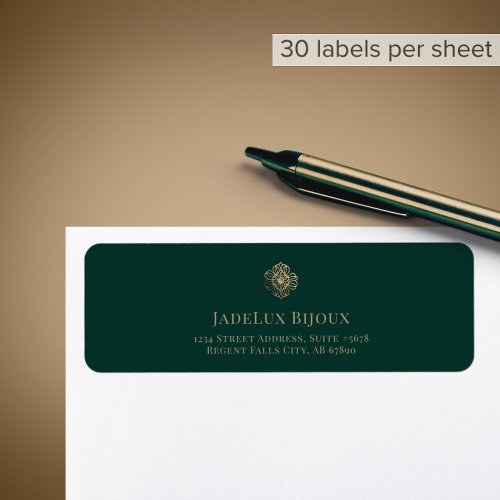 Luxury Return Address Labels