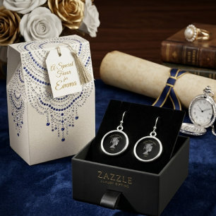 Luxury Rhinestone Female Graduate Personalized Earrings