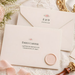 Luxury Rococo Wedding Envelope