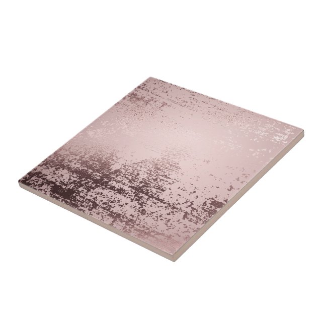 Luxury rose gold design ceramic tile (Side)