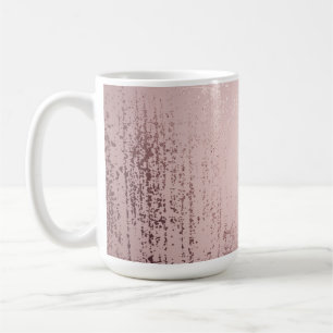 Luxury rose gold design coffee mug