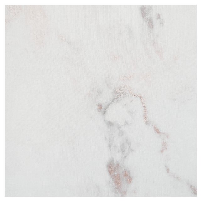 Luxury rose-gold faux marble fabric (Swatch)