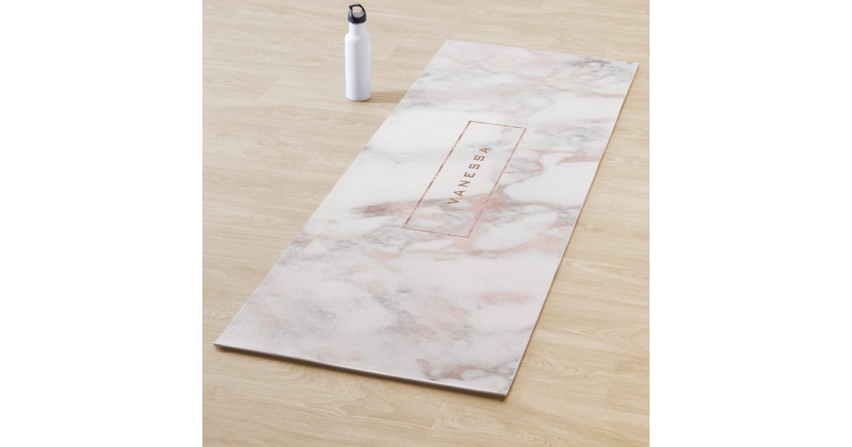 Solid White Yoga Mat