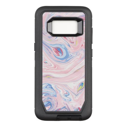 Luxury Rose Pink Marble Pastel Elegant Modern Art OtterBox Defender Samsung Galaxy S8 Case