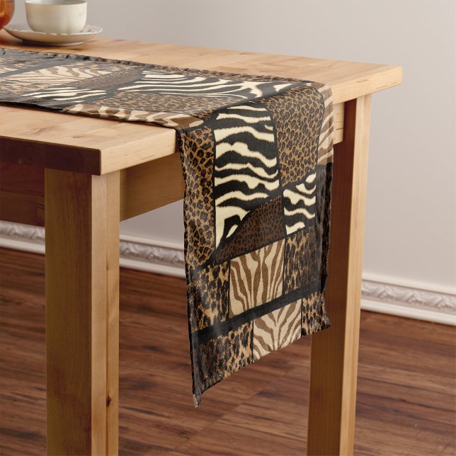 Luxury Safari-Inspired  Short Table Runner (Creator Uploaded)