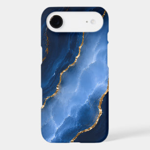 Luxury Sapphire Blue Marble iPhone 17 Air Case
