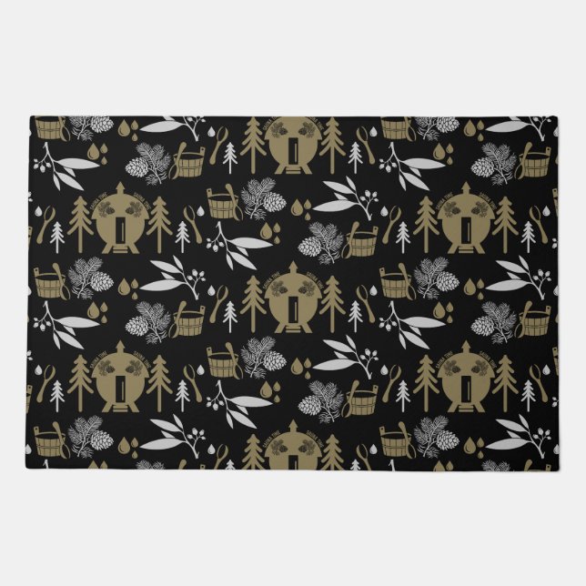 luxury Sauna Accessory Doormat (Front)