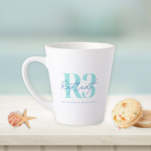 Luxury Self Care Wellness Retreat Branded Latte Mug