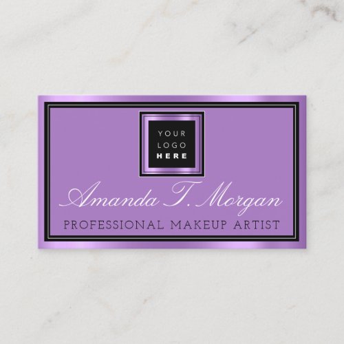 Luxury Services Interior Event Wedding Violet Business Card