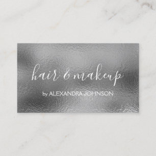 Luxury Silver Foil Professional Business Card