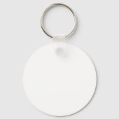 Luxury Silver Glitter & Sparkle Monogram Keychain (Back)