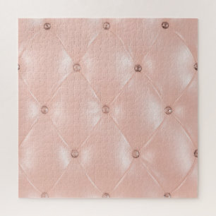 Luxury Sofa: Old Rose Texture Jigsaw Puzzle