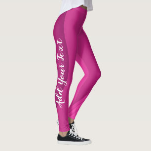 Luxury Soft Pink Wave Leggings