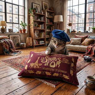 Luxury Souvenir Cat Bed La Souris d’Or Paris