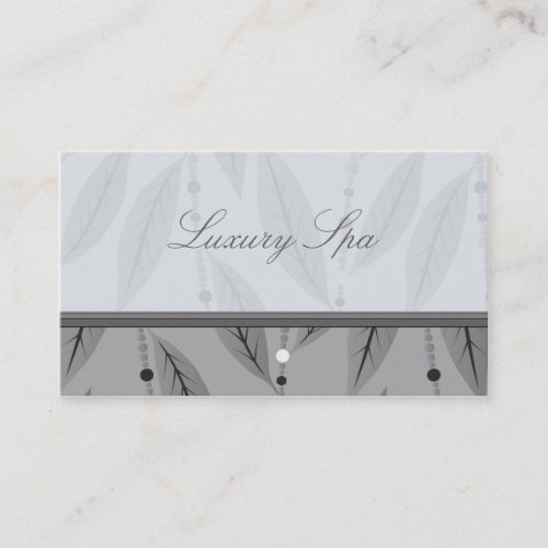 Luxury Spa Business Card