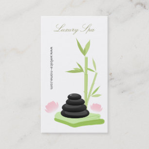Luxury Spa Business Card