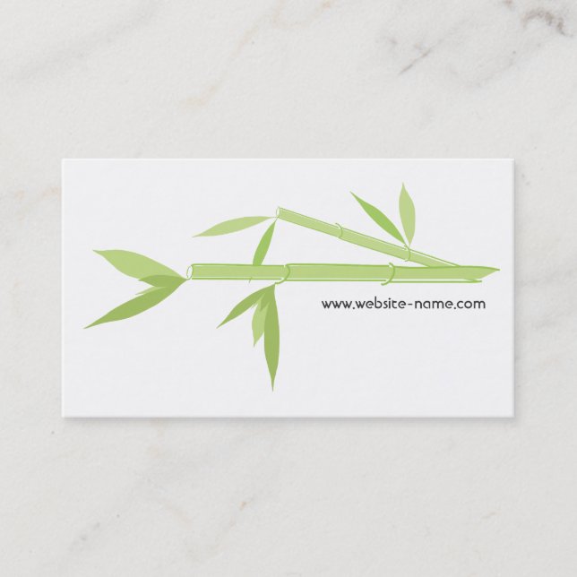 Luxury Spa Business Card (Front)