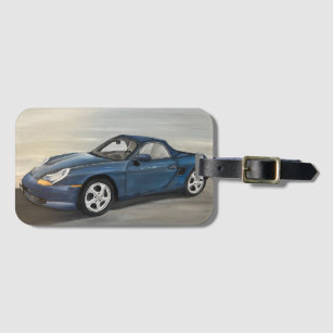 Luxury Sports Car Painting  Luggage Tag