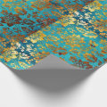 Luxury Square Design Wrapping paper | Zazzle
