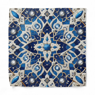 Luxury Statement Moroccan Diamond Pocket Square Bandana