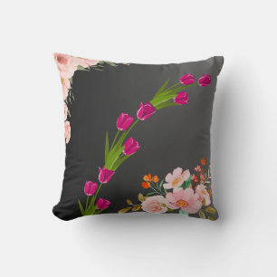 Luxury throw pillow, Decorative bed pillow, Pillow