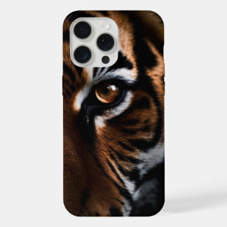"Luxury Tiger Eye iPhone 15 Pro Max Case –