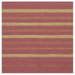 Luxury Trendy Burgundy Gold Linen Collection Fabric