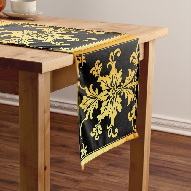 Luxury Trendy Elegant Floral Collection Long Table Runner (In Situ)