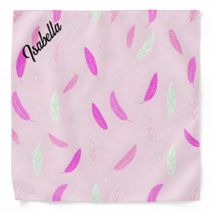 Luxury Trendy Feathers Boho Collection Bandana