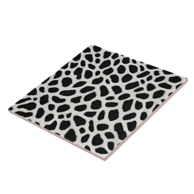 Luxury Trendy White Leopard Elegant Collection Ceramic Tile (Side)