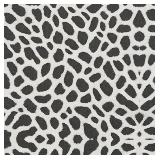 Luxury Trendy White Leopard Elegant Collection Fabric