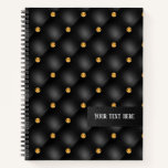 Luxury Tufted Texture Notebook