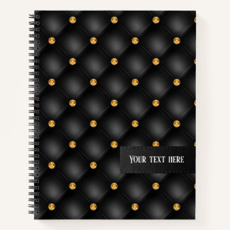 Luxury Tufted Texture Notebook