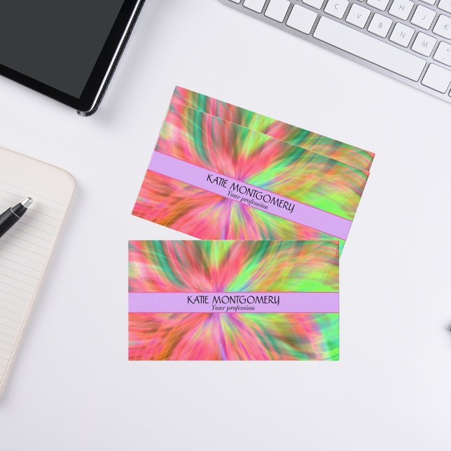 Luxury Unique QR Code Holographic Business Card (Creator Uploaded)