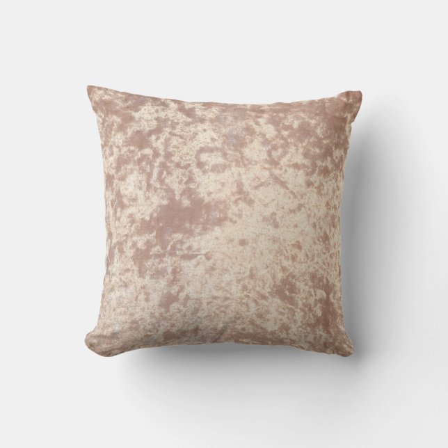 Luxury velvet stylish throw pillow cushion (Front)
